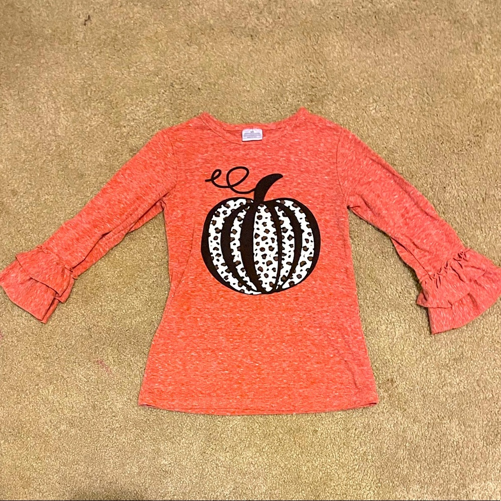 Fall pumpkin outfit. 6/6x